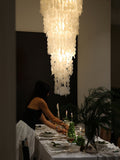 Modern Nerida Shell Chandelier-Chandelier-Jecanoli