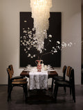 Modern Nerida Shell Chandelier-Chandelier-Jecanoli