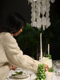 Modern Nerida Shell Chandelier-Chandelier-Jecanoli