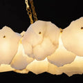 Usmisa Alabaster Chain Linear Chandelier-Chandelier-Jecanoli