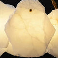 Nauns Alabaster Round Chandelier-Chandelier-Jecanoli