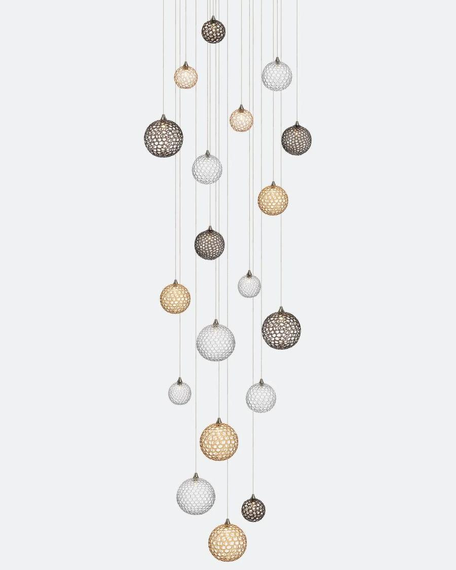 Planet Round Chandelier-Chandelier-Jecanoli