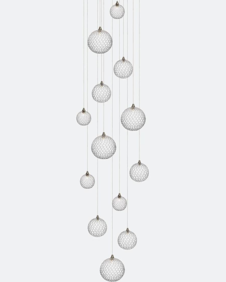Planet Round Chandelier-Chandelier-Jecanoli