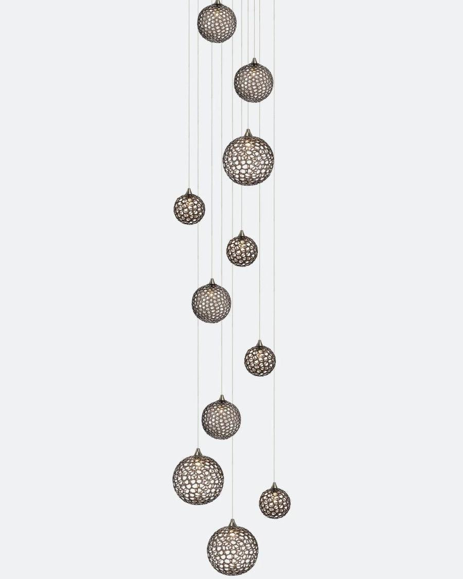Planet Round Chandelier-Chandelier-Jecanoli