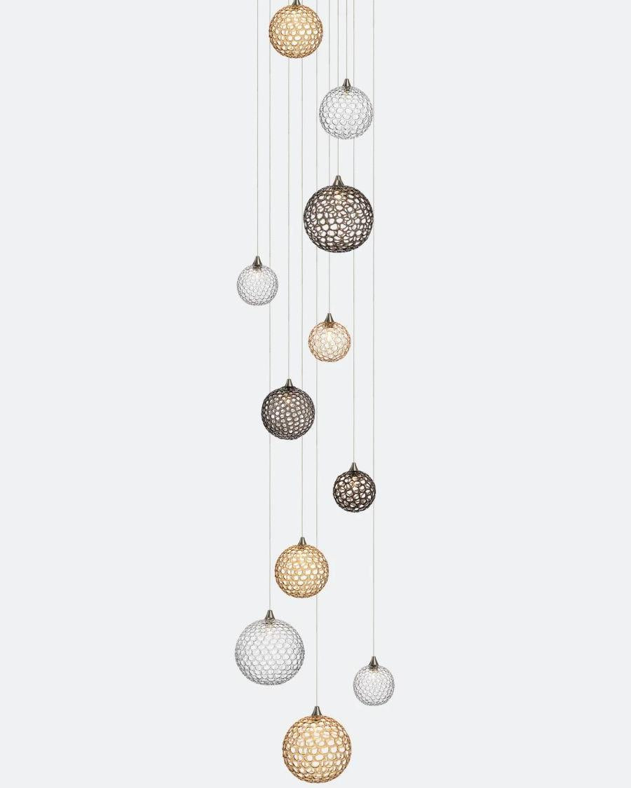 Planet Round Chandelier-Chandelier-Jecanoli