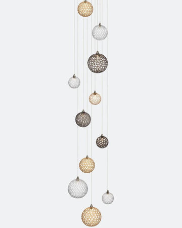 Planet Round Chandelier-Chandelier-Jecanoli
