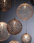Planet Round Chandelier-Chandelier-Jecanoli