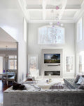 Planet Round Chandelier-Chandelier-Jecanoli