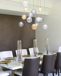 Planet Round Chandelier-Chandelier-Jecanoli