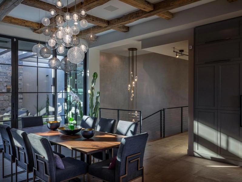 Planet Round Chandelier-Chandelier-Jecanoli