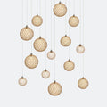 Planet Rectangle Chandelier-Chandelier-Jecanoli