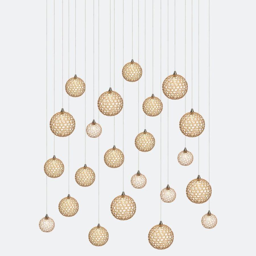Planet Rectangle Chandelier-Chandelier-Jecanoli