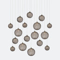 Planet Rectangle Chandelier-Chandelier-Jecanoli