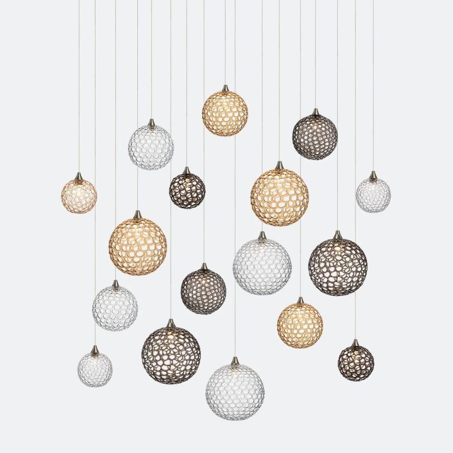 Planet Rectangle Chandelier-Chandelier-Jecanoli