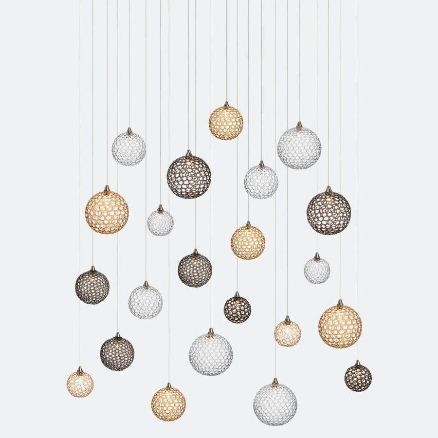 Planet Rectangle Chandelier-Chandelier-Jecanoli