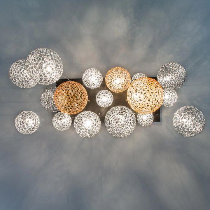 Planet Rectangle Chandelier-Chandelier-Jecanoli