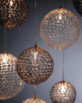 Planet Small Round Chandelier-Chandelier-Jecanoli