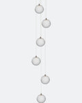 Planet Small Round Chandelier-Chandelier-Jecanoli