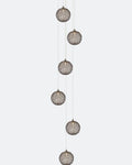 Planet Small Round Chandelier-Chandelier-Jecanoli