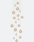 Planet Square Chandelier-Chandelier-Jecanoli