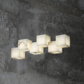 Alabaster Cubic Rectangular Chandelier-chandeliers for dining room,chandeliers for stairways,chandeliers for foyer,chandeliers for bedrooms,chandeliers for kitchen,chandeliers for living room-Jecanoli
