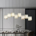 Alabaster Cubic Rectangular Chandelier-chandeliers for dining room,chandeliers for stairways,chandeliers for foyer,chandeliers for bedrooms,chandeliers for kitchen,chandeliers for living room-Jecanoli