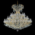 chandelier,chandeliers,extra large,big,huge,oversize,crystal,luxury,gold,silver,staircase,spiral staircase,foyer,living room,high ceiling,duplex hall,loft,candle,branch,Classic Lighting 78" Crystal Traditional Chandelier from the Maria Thersea Collection Model:8149 OWG C from the Maria Thersea Collection