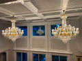 59X69 Inch Large Gold Chandelier Elegant Crystal Chandelier Foyer Lighting-大吊灯-Jecanoli