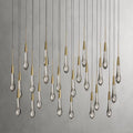 Raindrop Linear Chandelier-Chandelier-Jecanoli