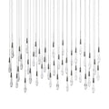 Raindrop Linear Chandelier-Chandelier-Jecanoli