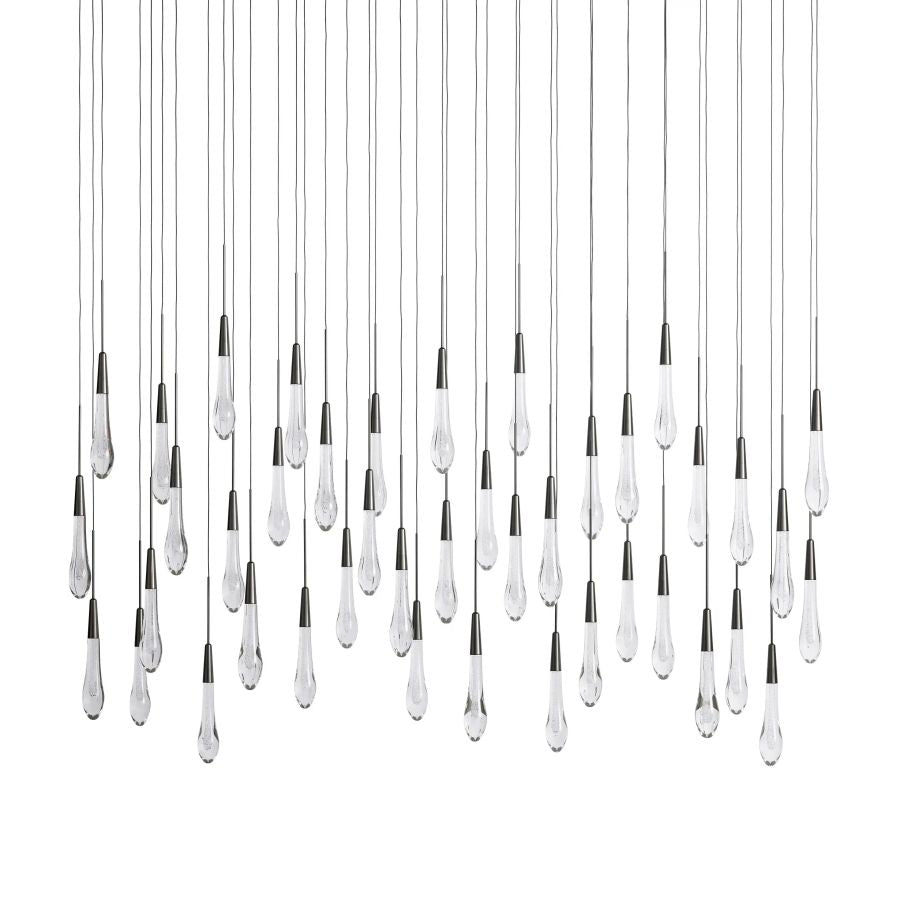 Raindrop Linear Chandelier-Chandelier-Jecanoli
