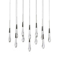 Raindrop Linear Chandelier-Chandelier-Jecanoli