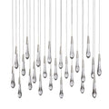 Raindrop Linear Chandelier-Chandelier-Jecanoli