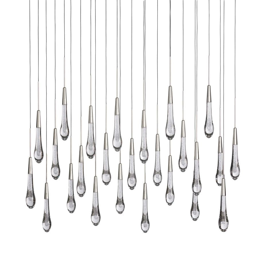 Raindrop Linear Chandelier-Chandelier-Jecanoli