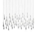 Raindrop Linear Chandelier-Chandelier-Jecanoli