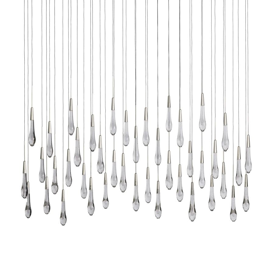 Raindrop Linear Chandelier-Chandelier-Jecanoli