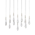 Raindrop Linear Chandelier-Chandelier-Jecanoli