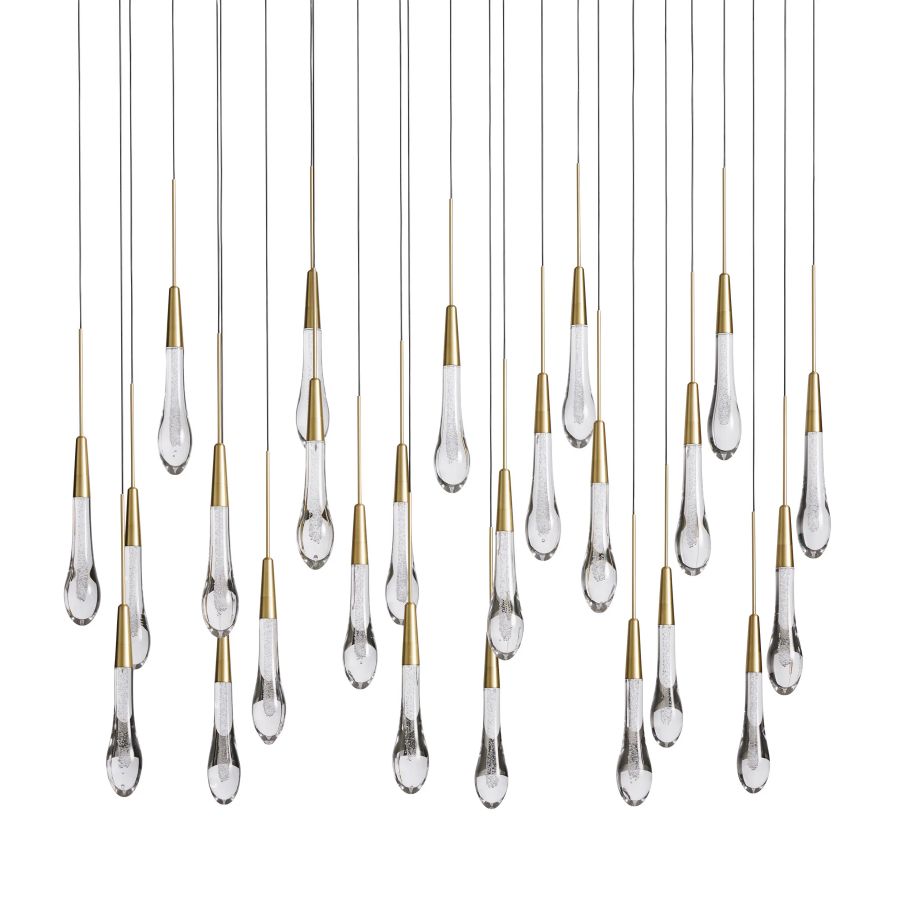 Raindrop Linear Chandelier-Chandelier-Jecanoli