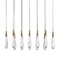 Raindrop Linear Chandelier-Chandelier-Jecanoli