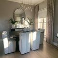 Raindrop Linear Chandelier-Chandelier-Jecanoli