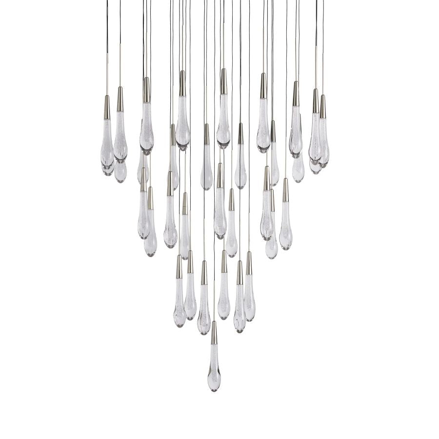 Raindrop Round Chandelier-Chandelier-Jecanoli
