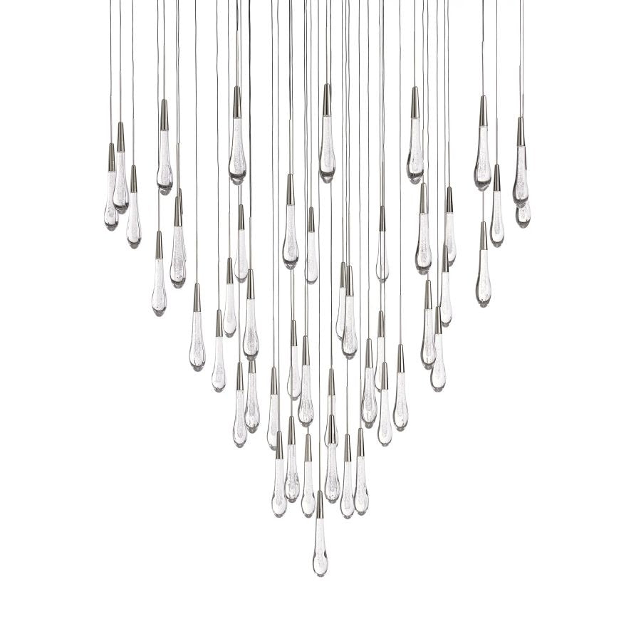 Raindrop Round Chandelier-Chandelier-Jecanoli