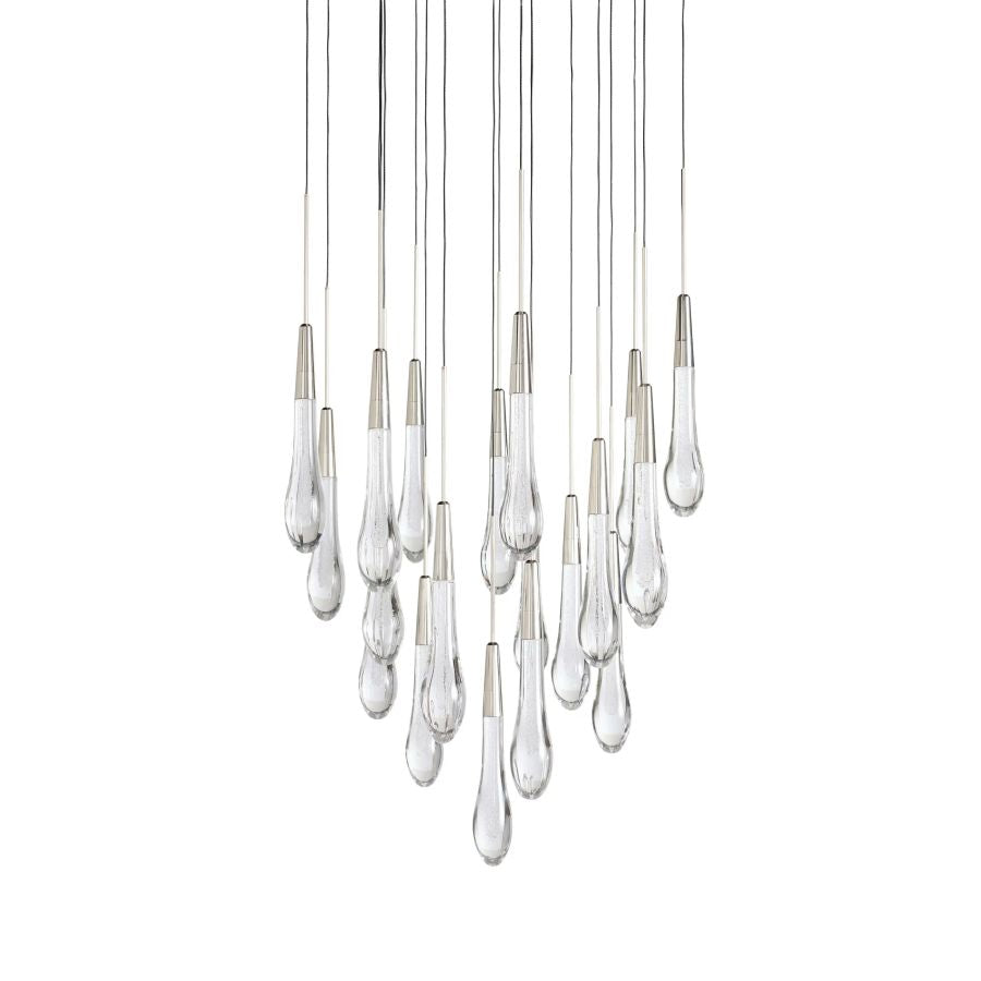 Raindrop Round Chandelier-Chandelier-Jecanoli