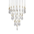 Raindrop Round Chandelier-Chandelier-Jecanoli