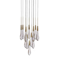 Raindrop Round Chandelier-Chandelier-Jecanoli