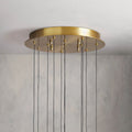 Raindrop Round Chandelier-Chandelier-Jecanoli
