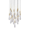Raindrop Round Chandelier-Chandelier-Jecanoli