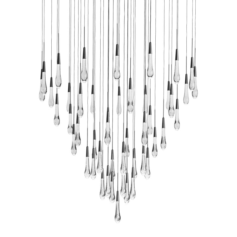 Raindrop Round Chandelier-Chandelier-Jecanoli