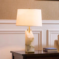 Raw Alabaster Table Lamp - Vakkerlight