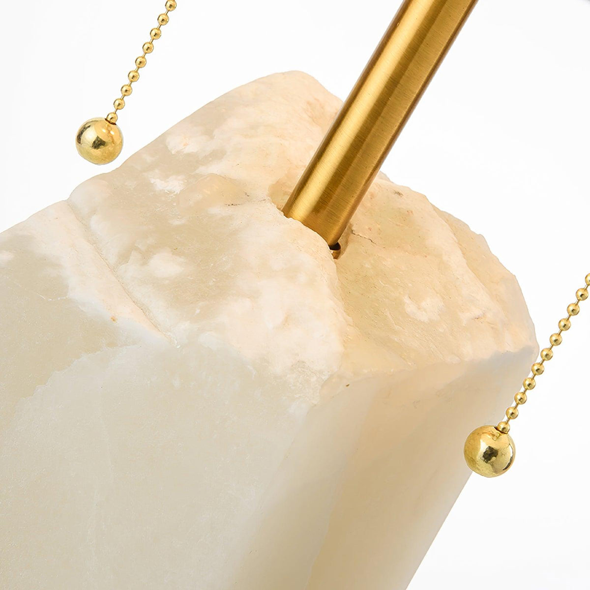 Raw Alabaster Table Lamp - Vakkerlight
